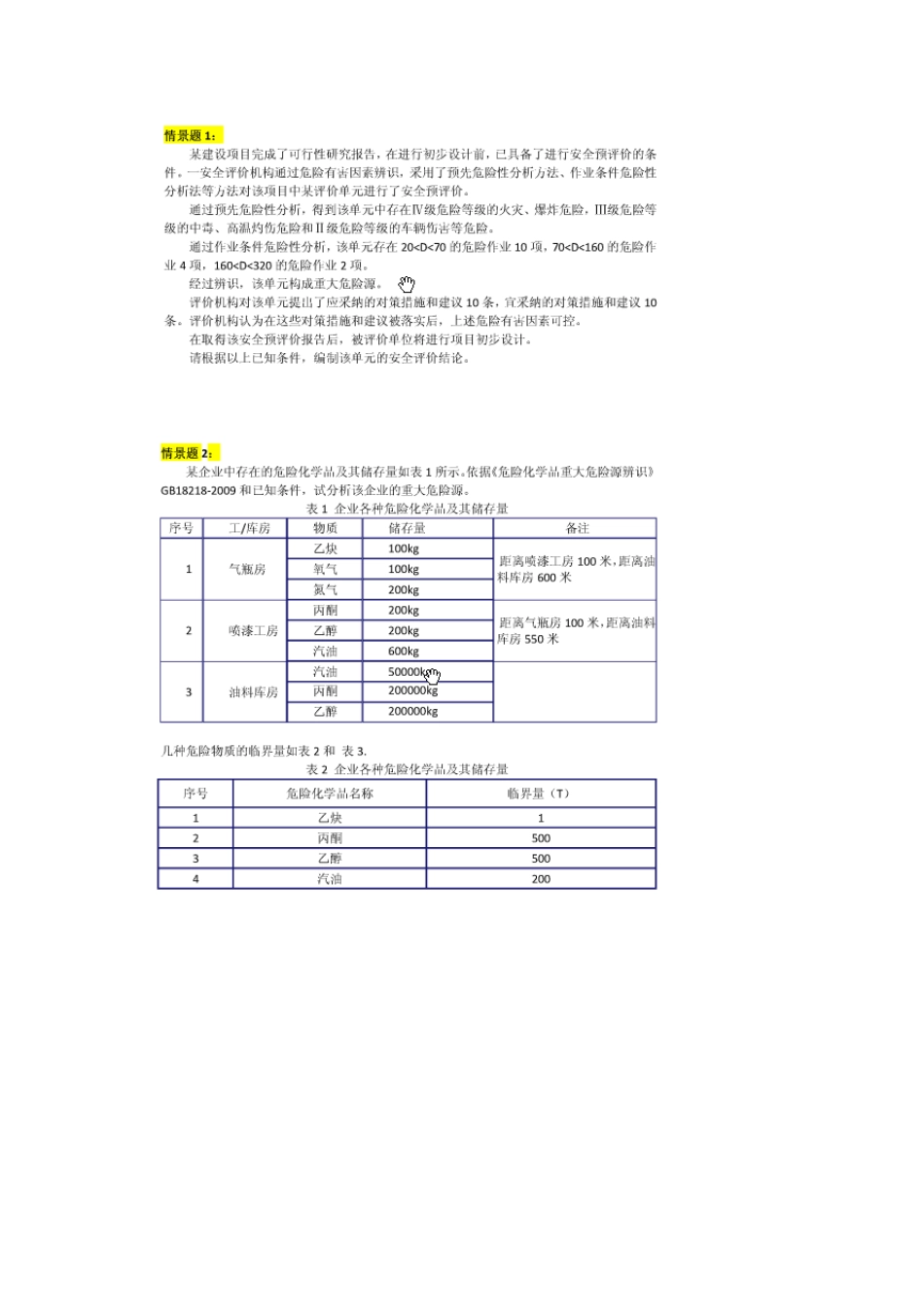 安全评价三级考试真题_第2页