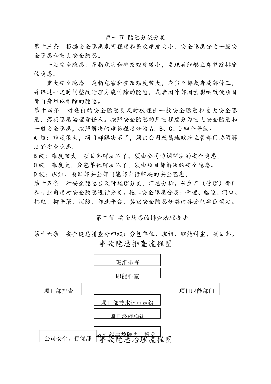 安全风险分级管控和隐患排查治理管理制度_第3页