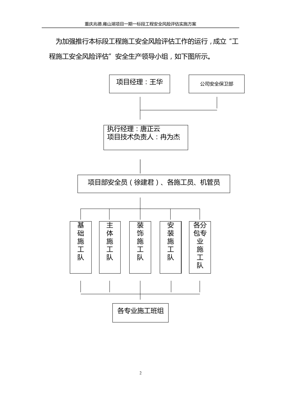 安全风险评估实施方案_第2页