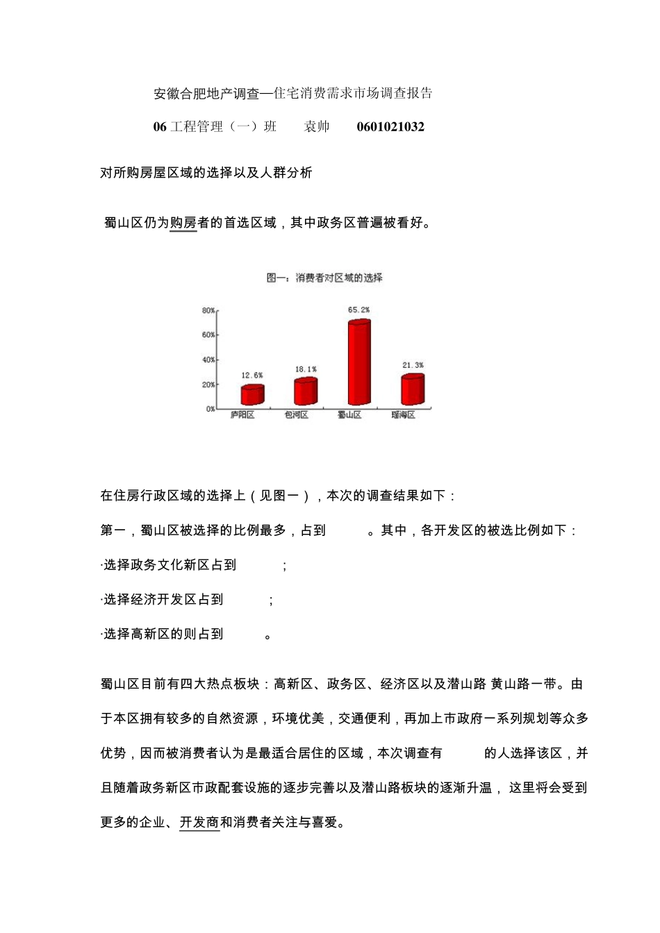 安徽合肥房地产市场调查报告1346489060_第1页