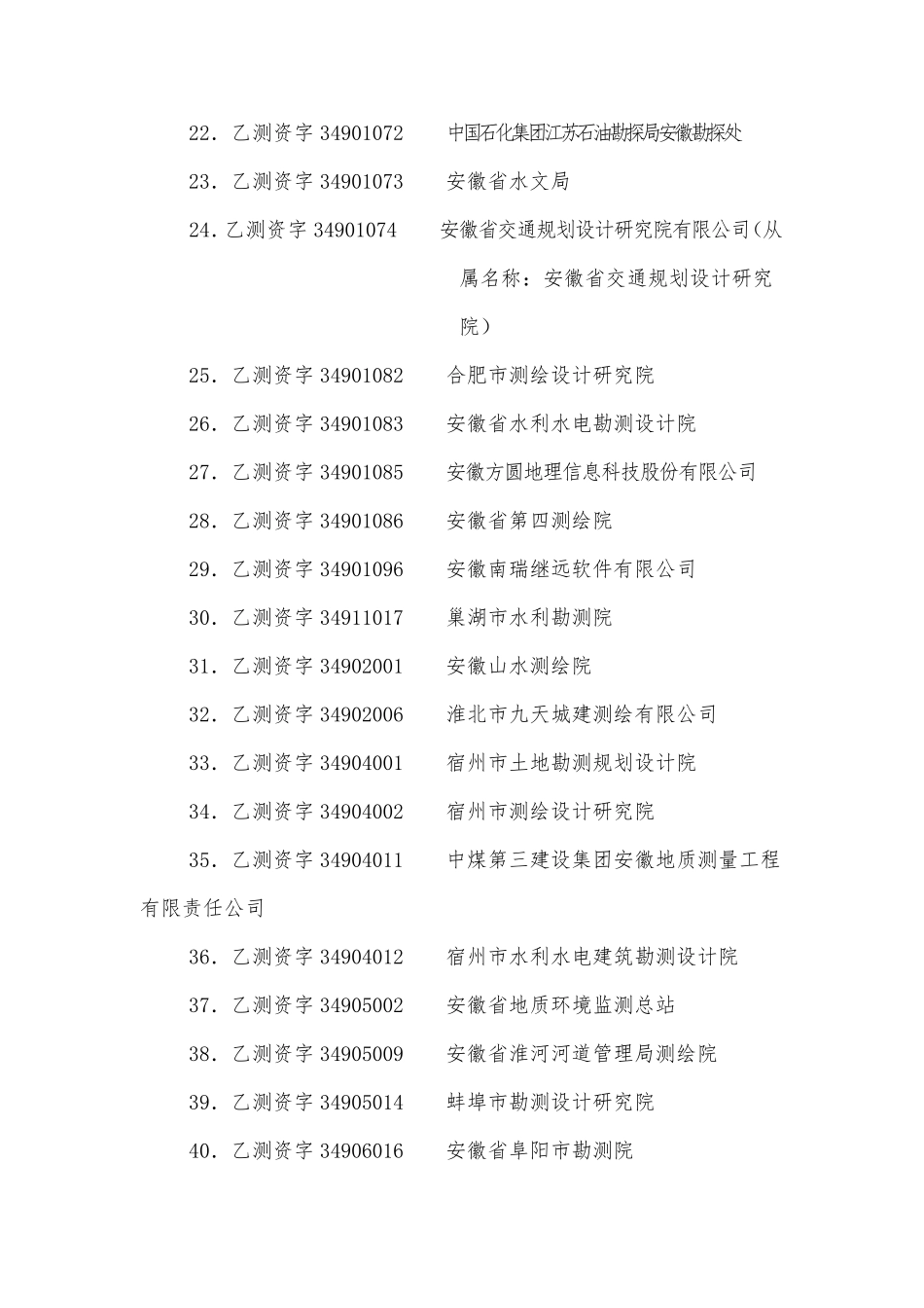 安徽测绘单位2015_第3页