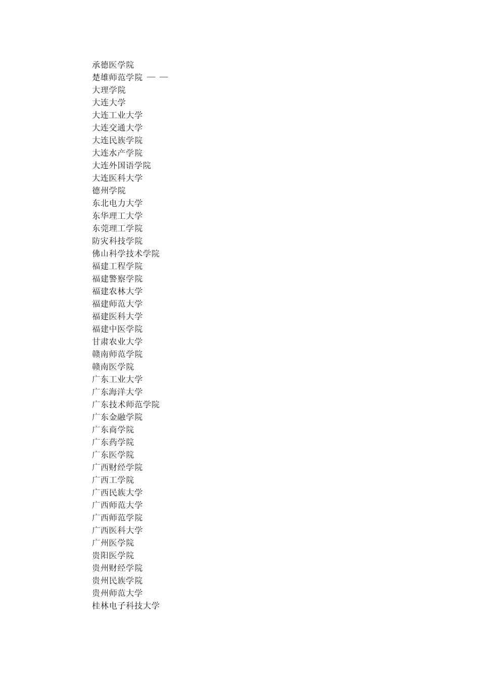 安徽省2008年普通高校招生第一批本科院校投档分数及名次_第2页