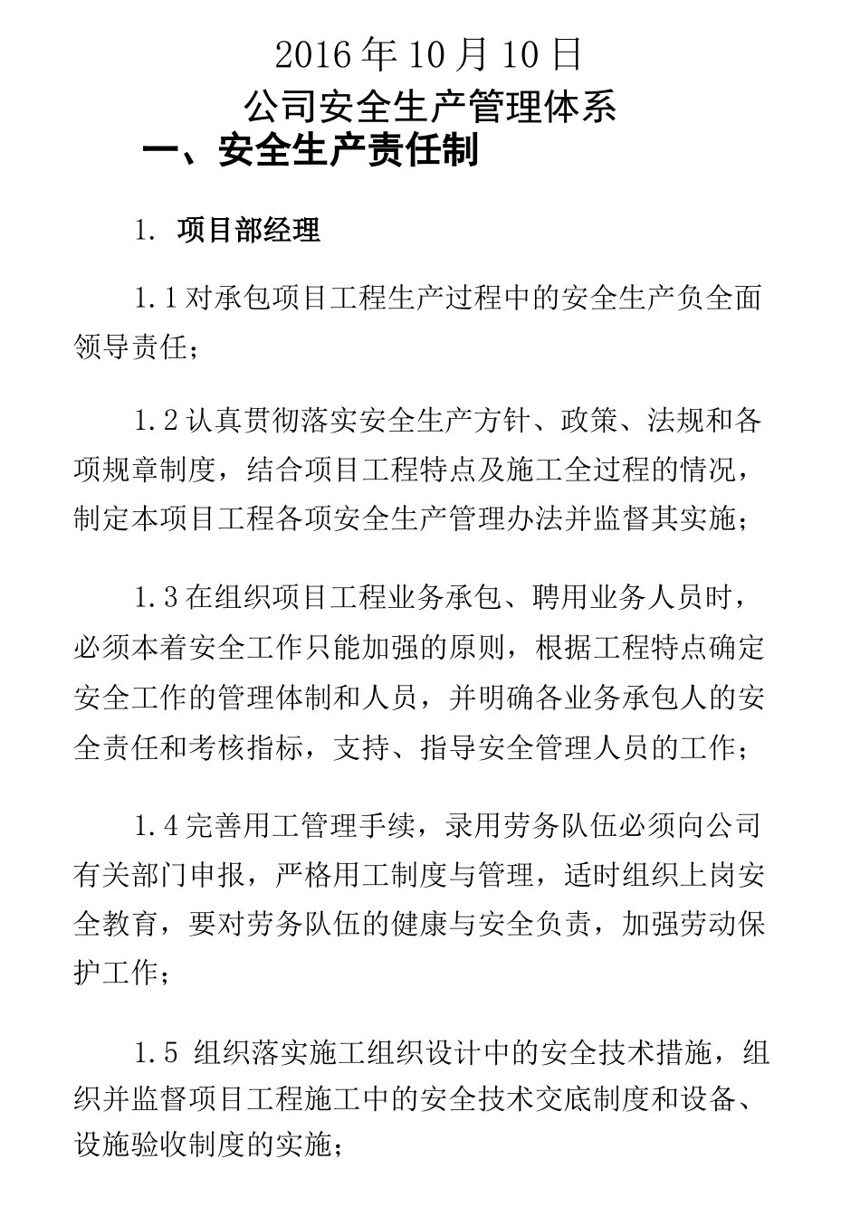 公司安全生产管理体系_第2页