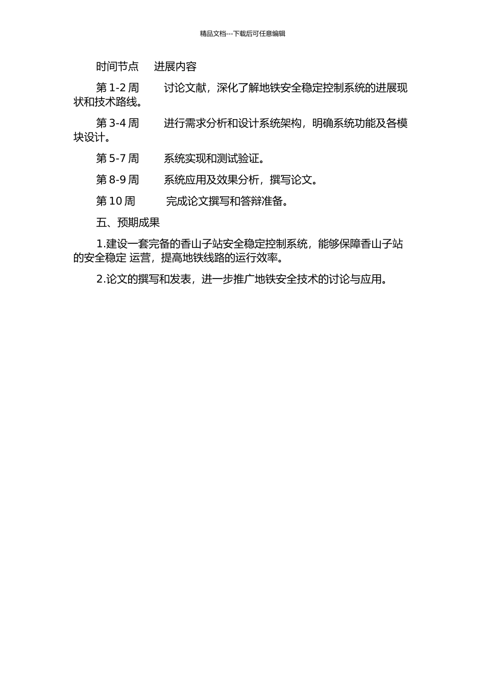 香山子站安全稳定控制系统的建设与应用的开题报告_第2页