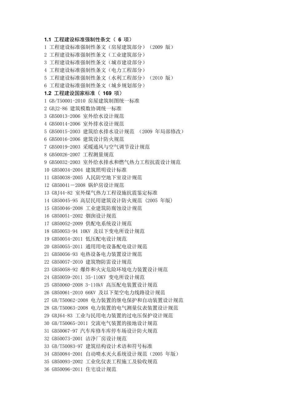 安装工程最新规范目录_第2页