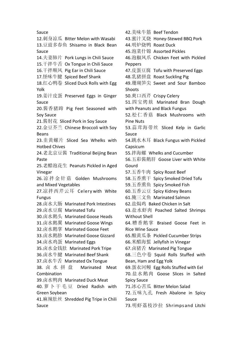 官方中文菜名英文译法_第2页