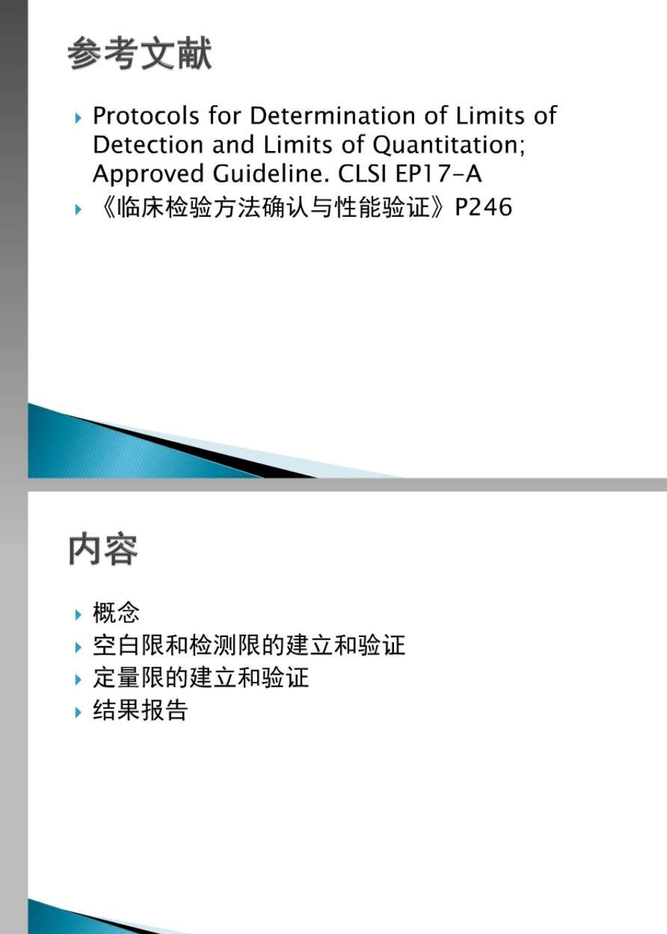 定量分析空白限检测限定量限的确认_第2页