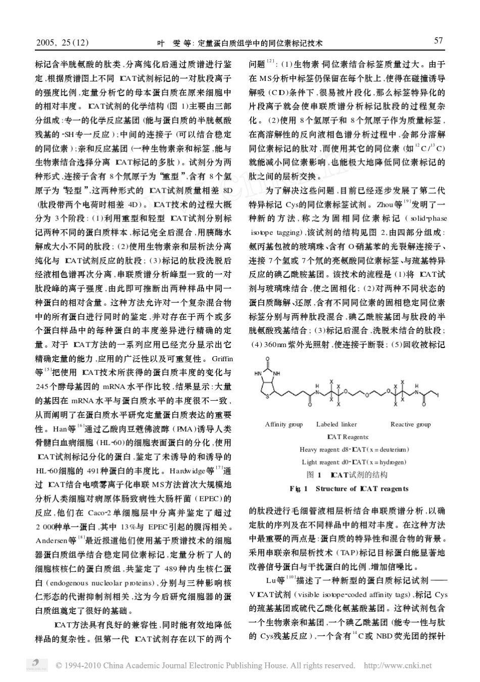 定量蛋白质组学中的同位素标记技术_第2页