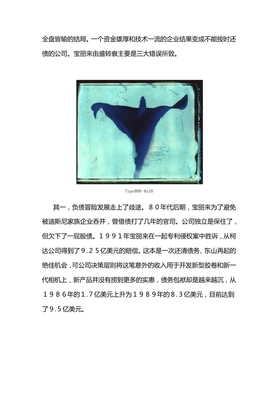 宝丽莱Polaroid的发展史,胶片,相纸,相机及光学应用_第3页