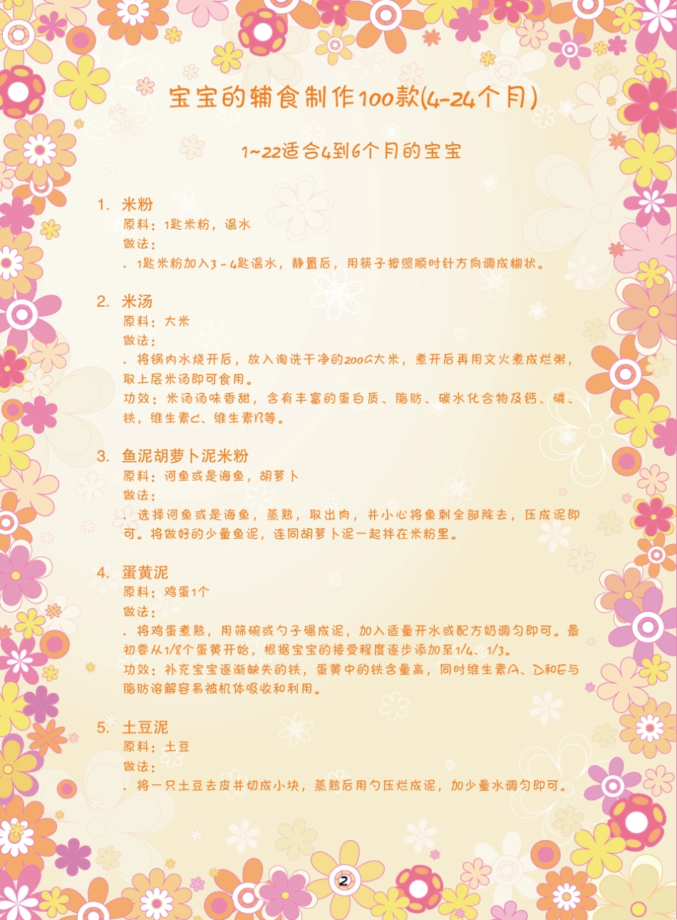 宝宝的辅食制作100款(424个月)_第2页