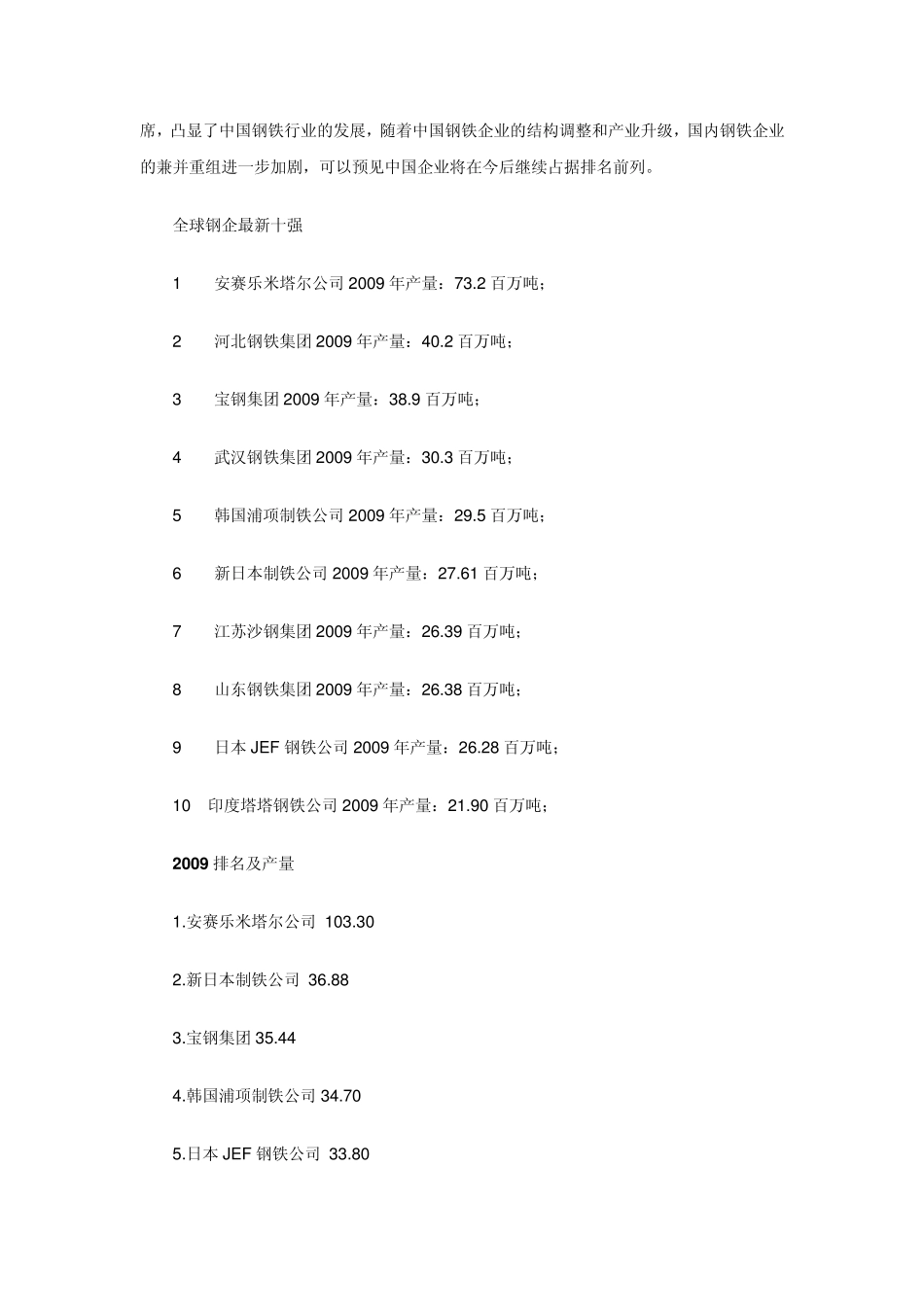 宝钢公司概况_第2页