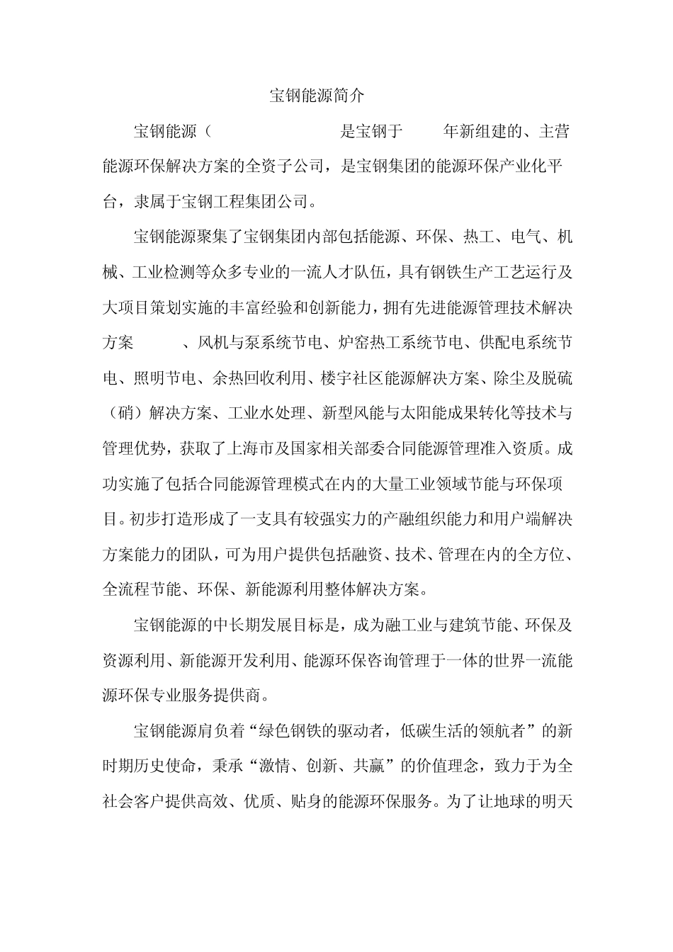 宝钢能源简介_第1页