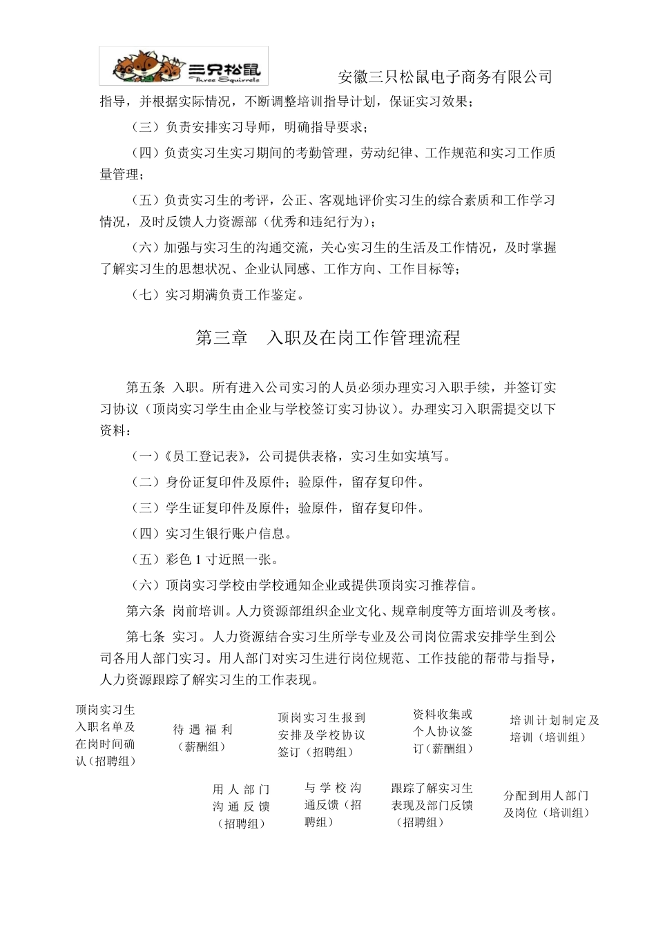 实习生管理规章制度_第2页