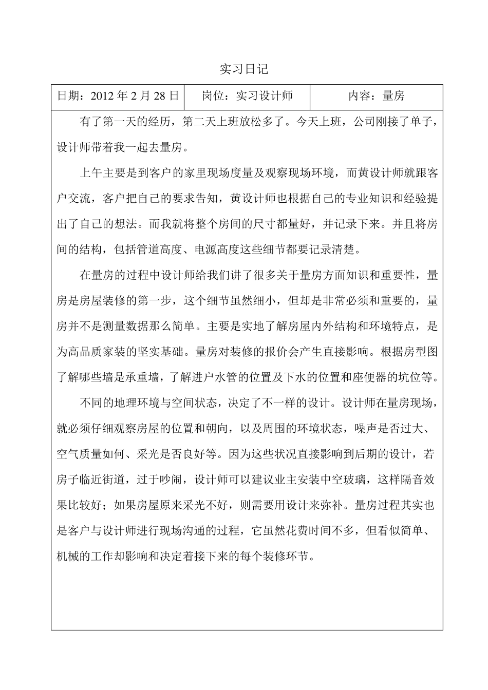 实习设计师实习日记_第2页