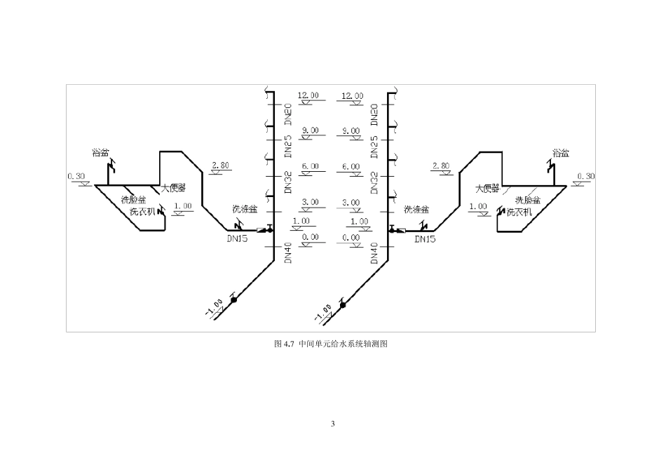 实例3：某给排水安装工程施工图预算编制_第3页