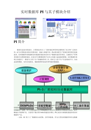 实时数据库PI