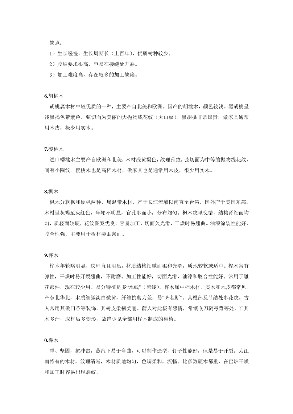 实木种类大全_第3页