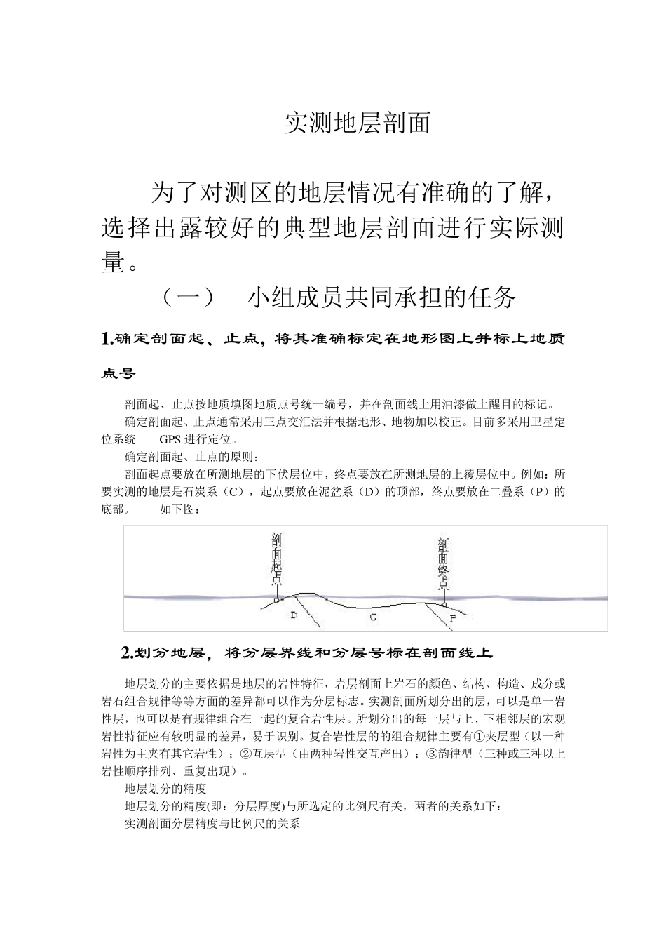 实测地质剖面方法_第1页