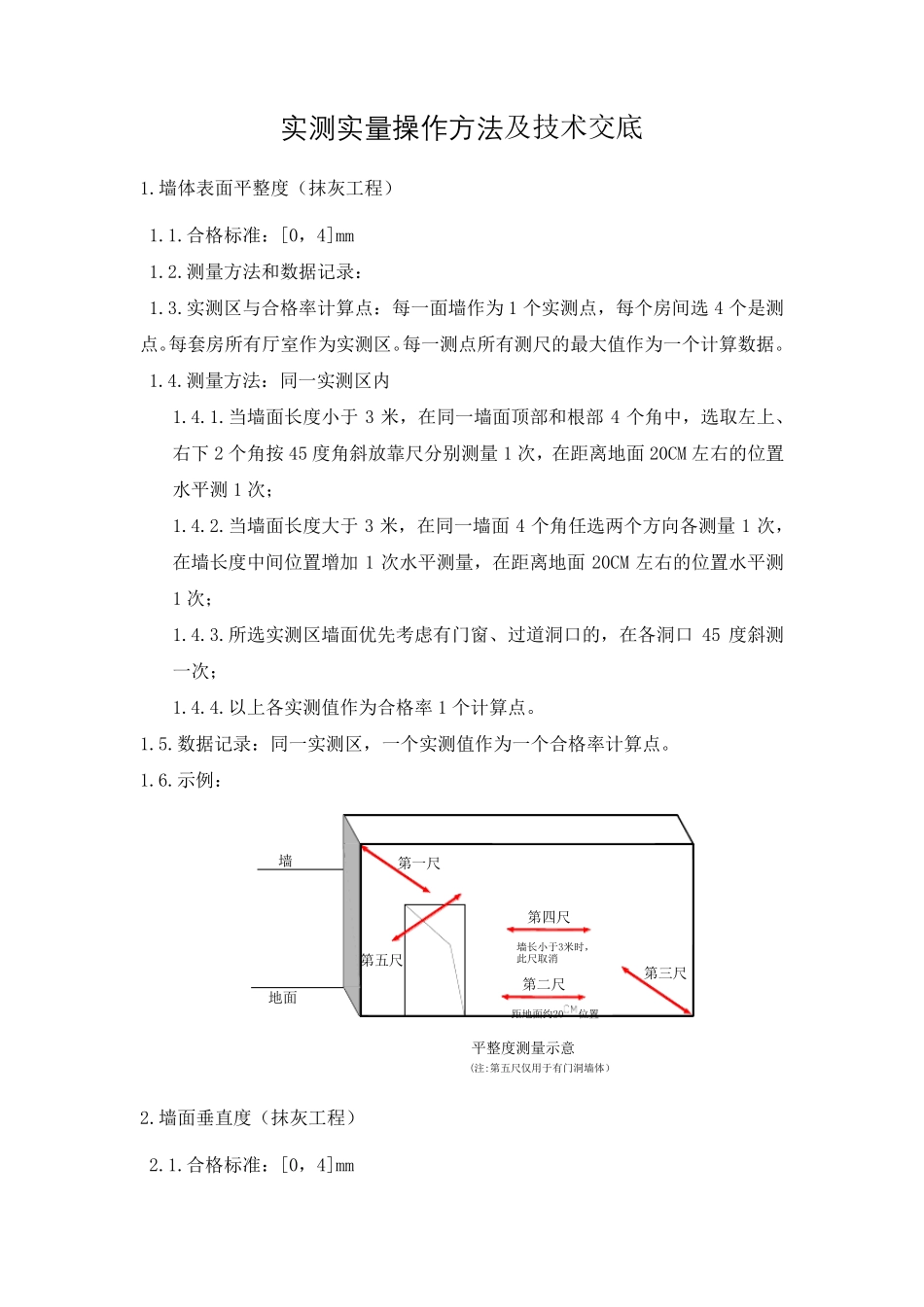 实测实量操作方法_第1页
