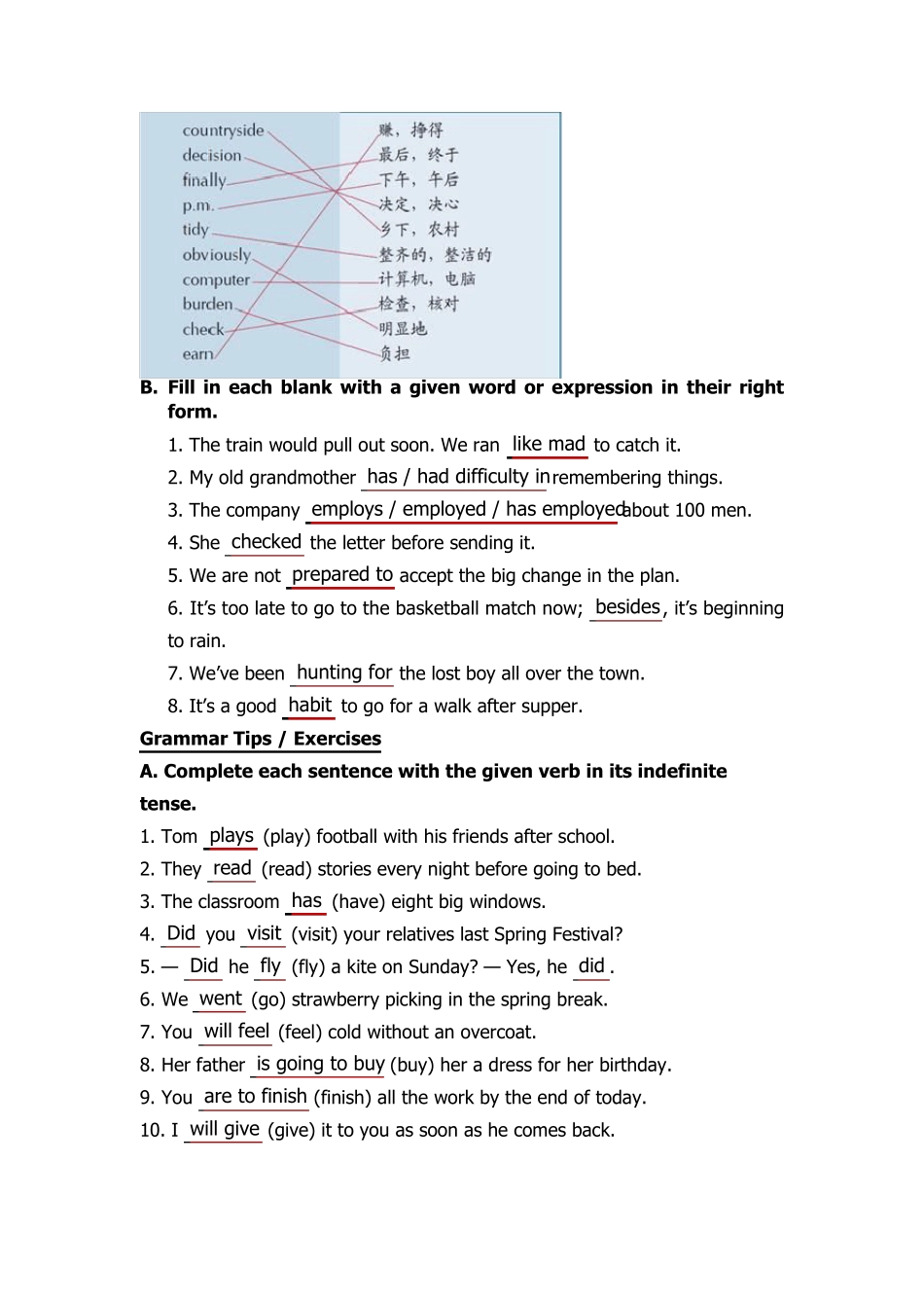 实用综合教程(第二版)1Unit_6__课后答案_第2页