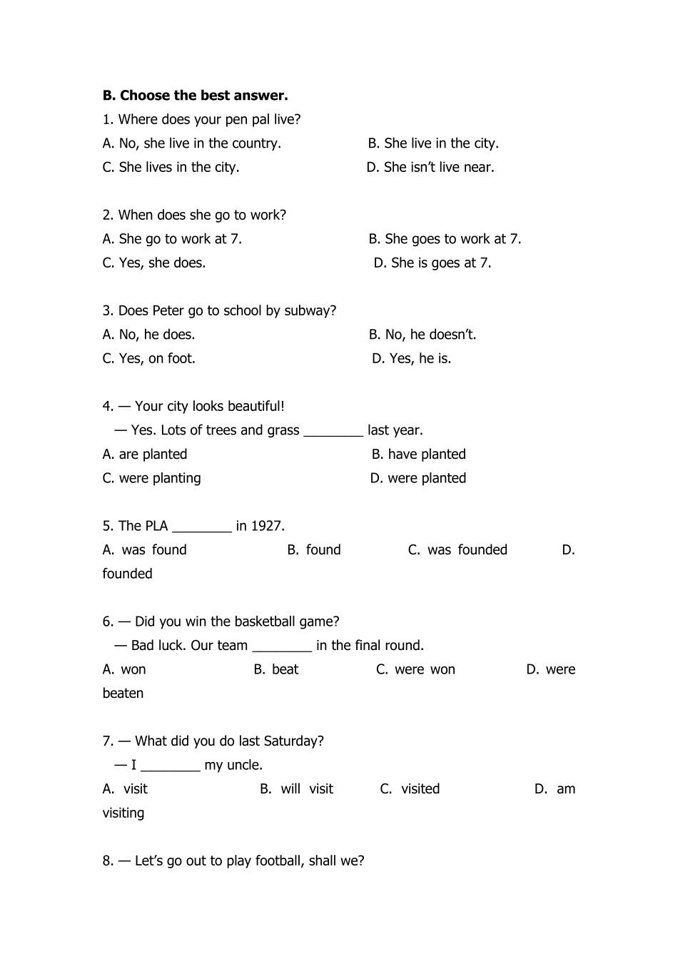 实用综合教程(第二版)1Unit_6__课后答案_第3页