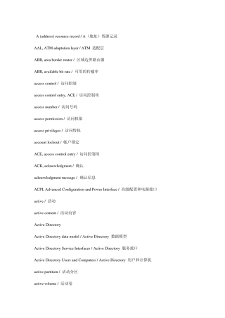 实用英语词汇系列：Windows操作系统词汇_Part1