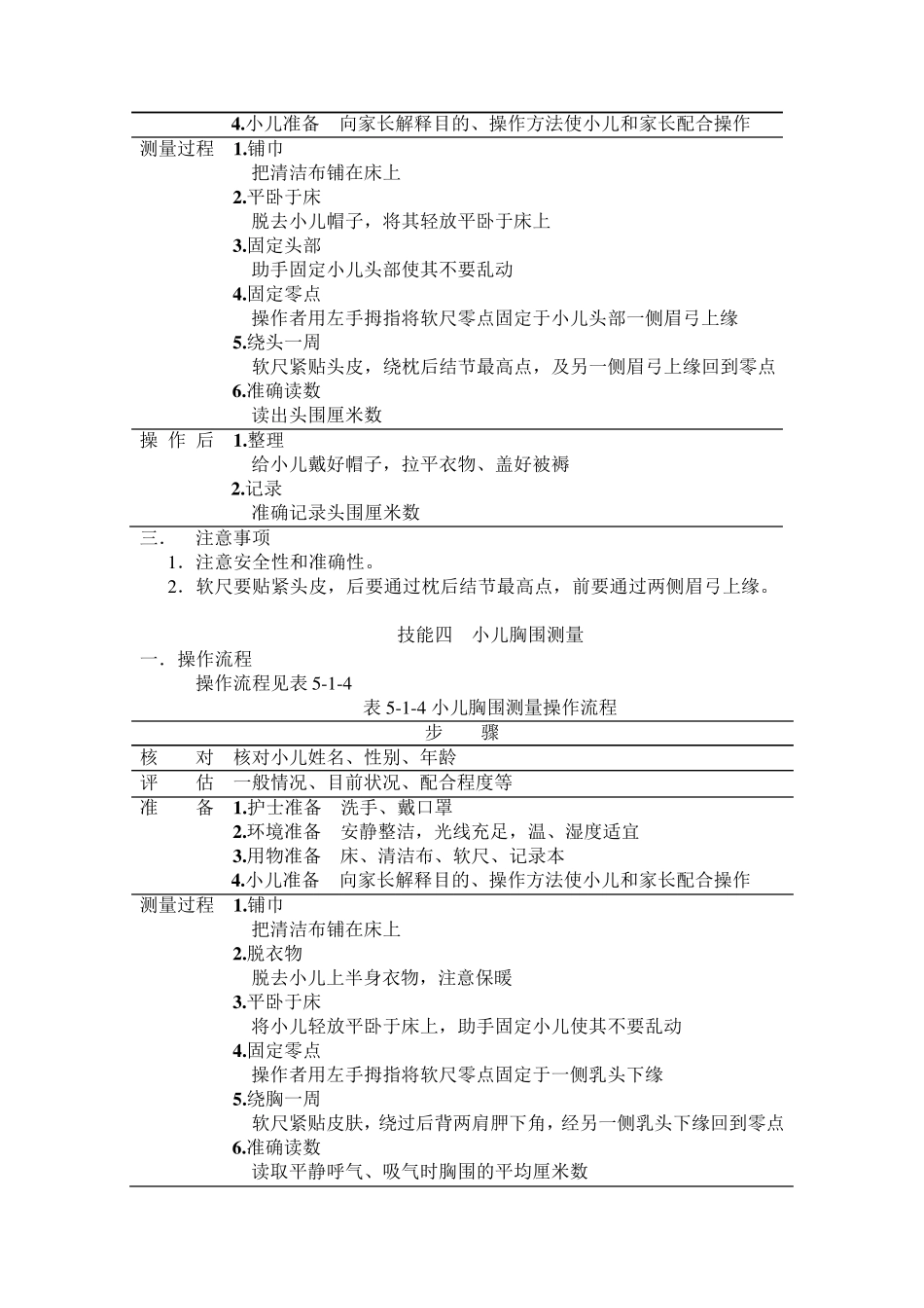实训一小儿体格测量技能_第3页