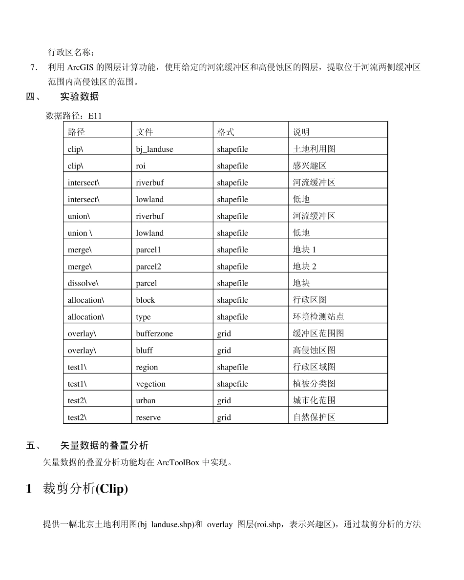 实验11叠置分析_第3页