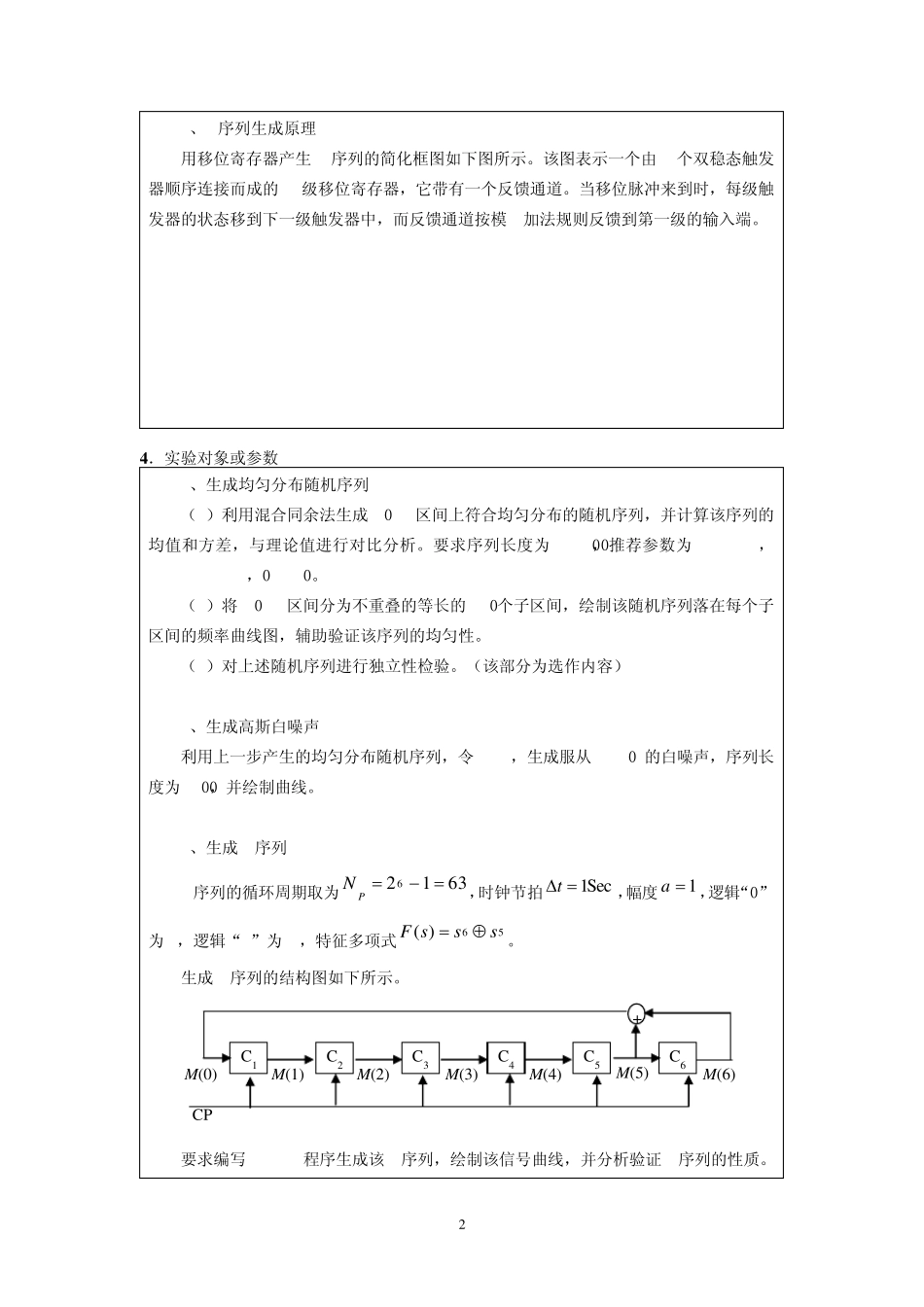 实验1白噪声和M序列的产生_第3页