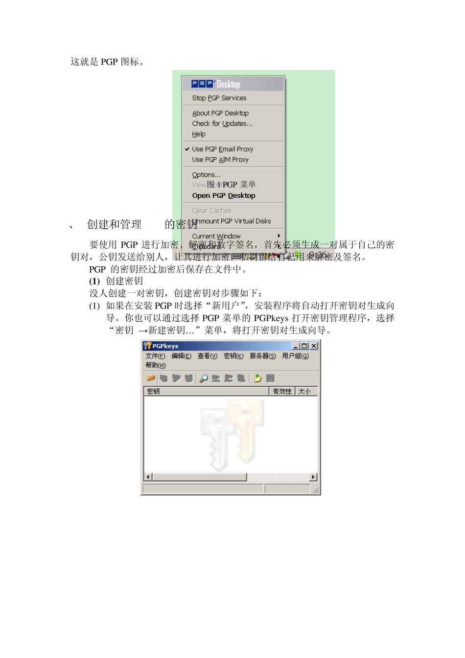 实验2pgp加密软件的使用_第2页