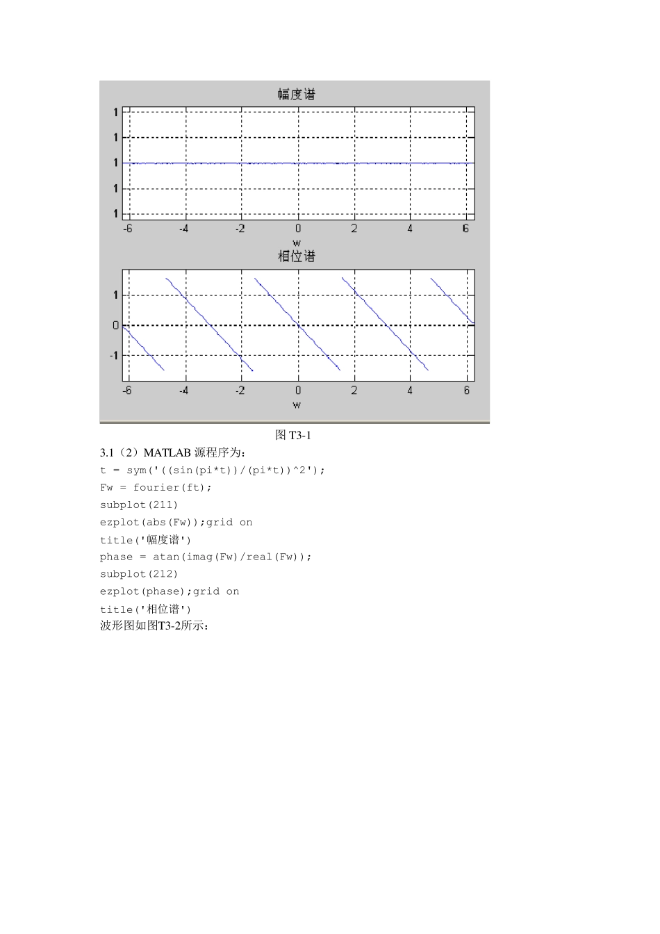 实验3傅里叶变换及其性质_第2页