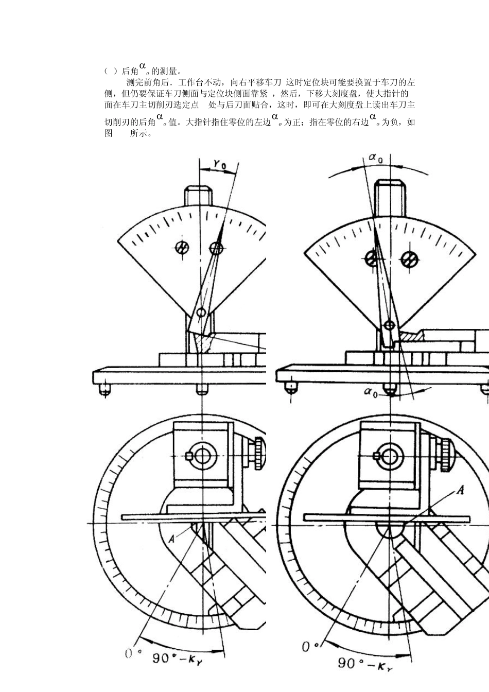 实验一刀具几何角度的测量_第3页