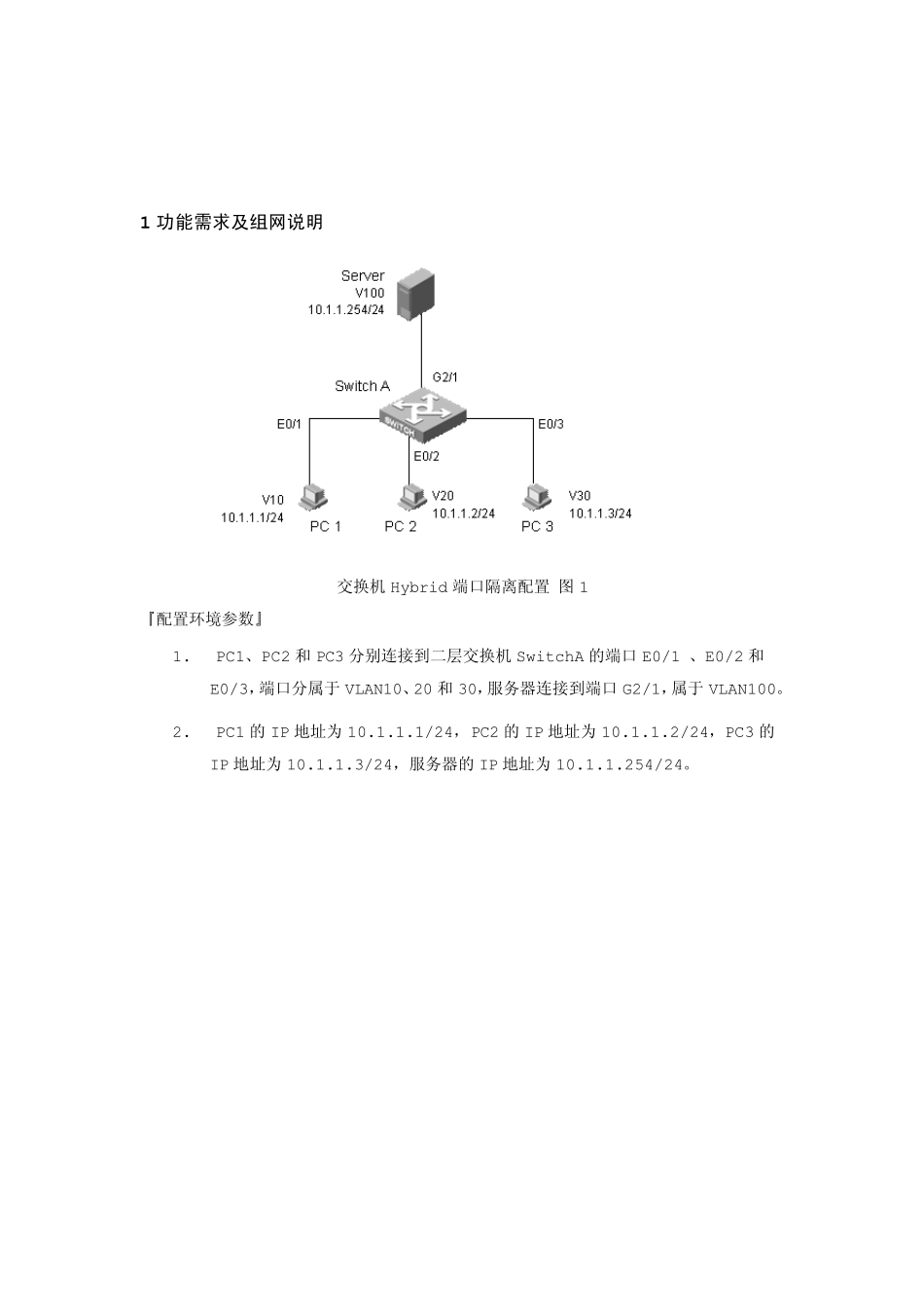 实验七、hybrid端口的配置_第3页