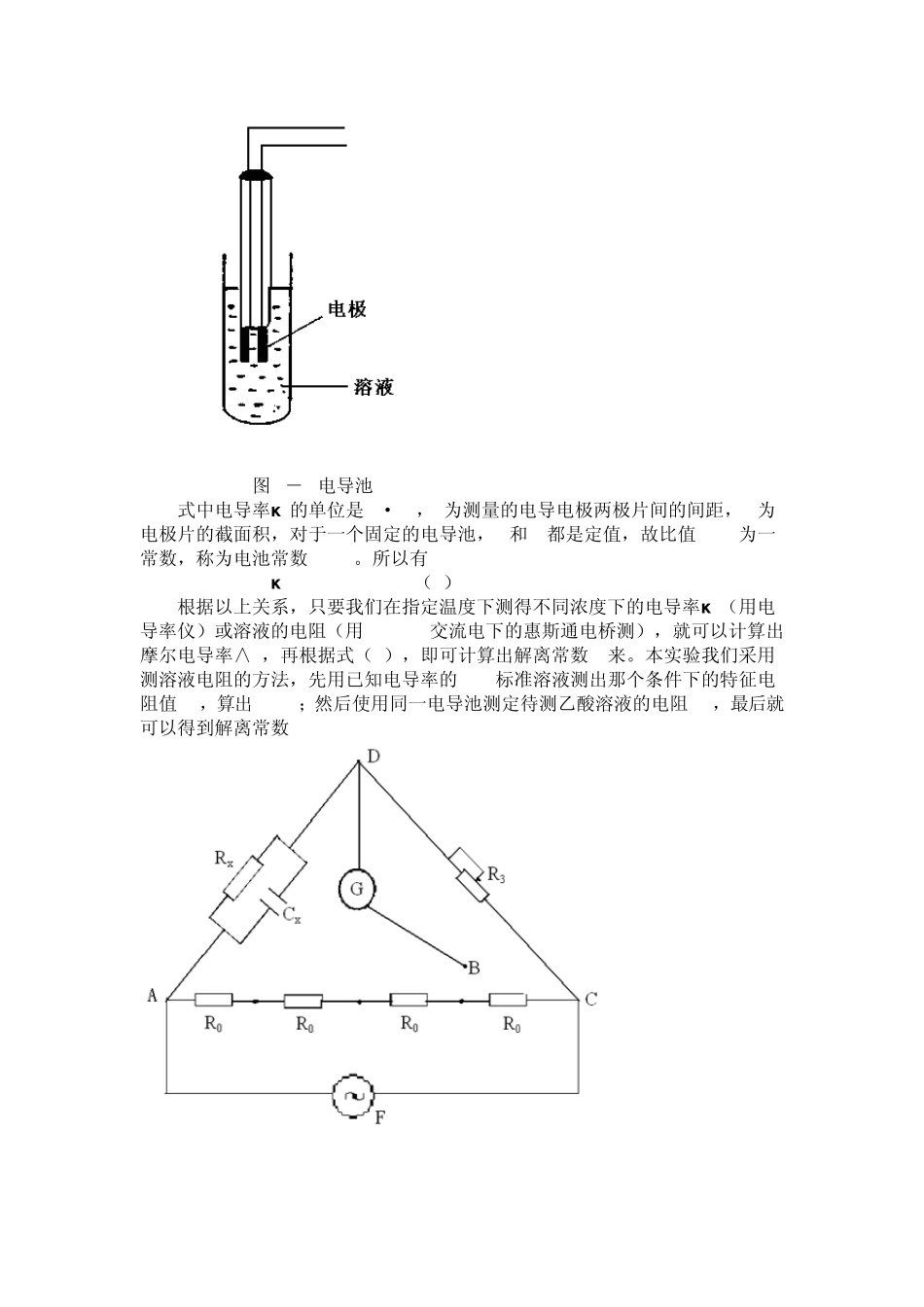 实验九电导法测定乙酸解离常数_第2页