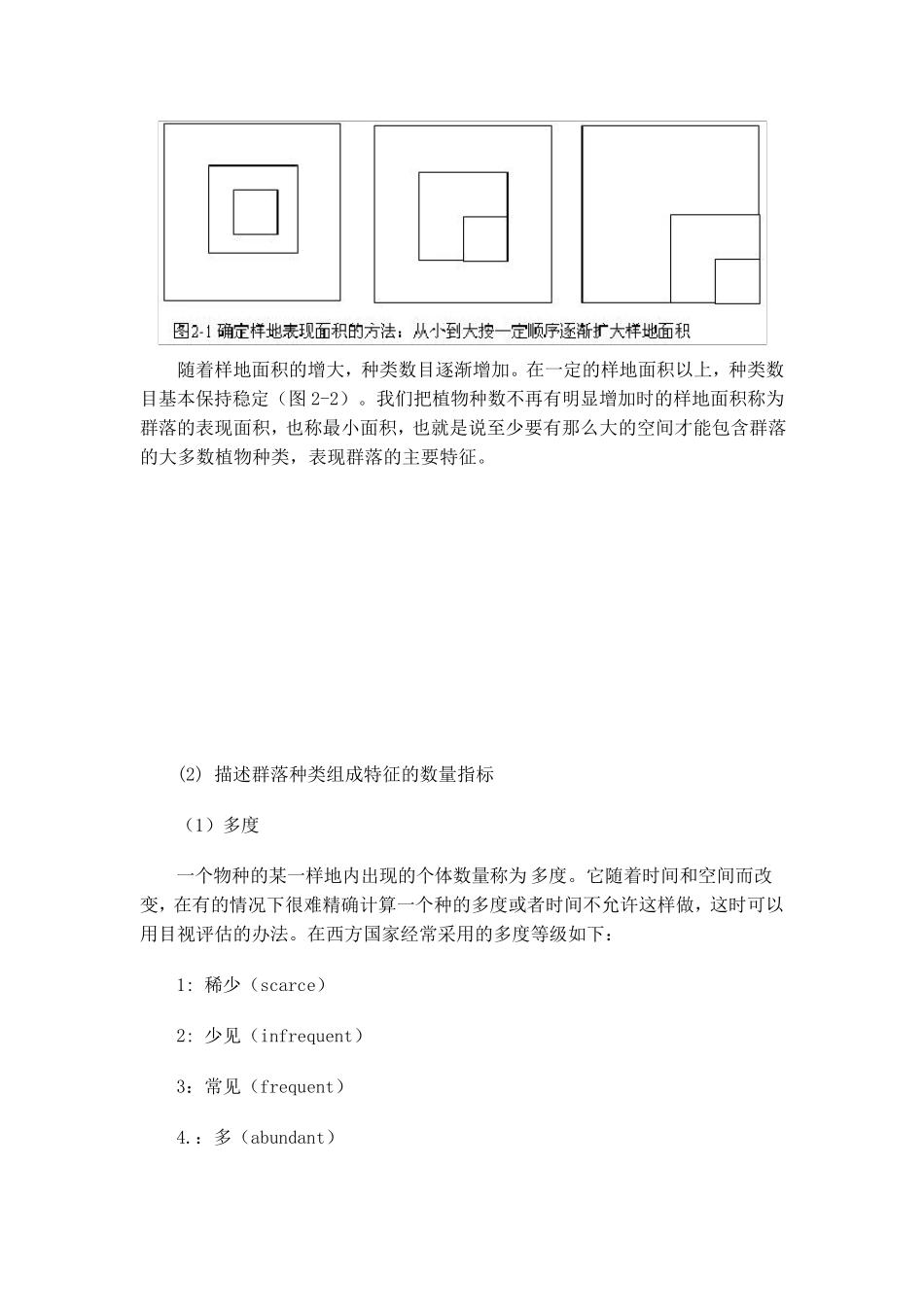 实验二常见植物识别与样方调查_第2页