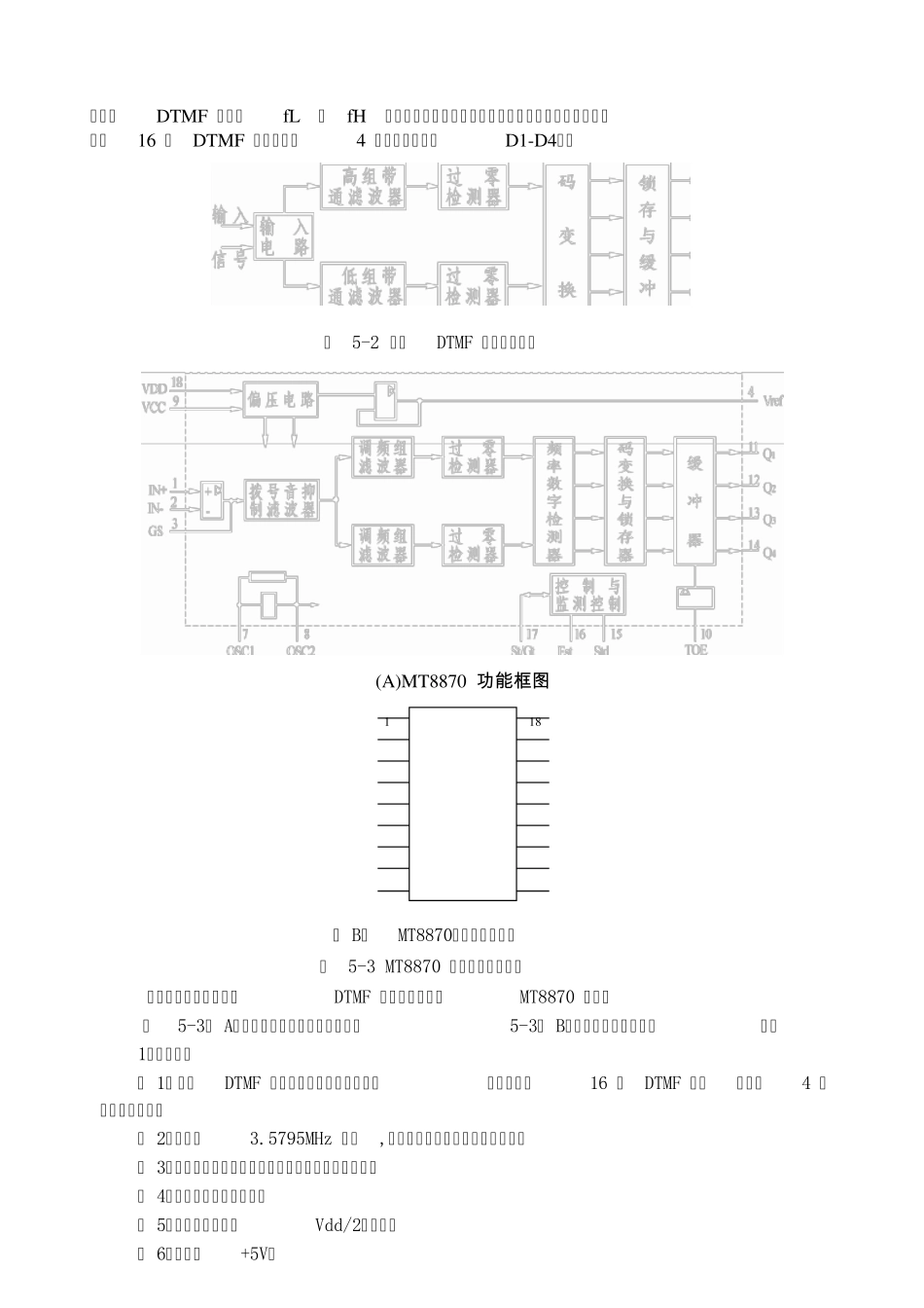 实验四双音多频(DTMF)接收与检测单元实验_第3页