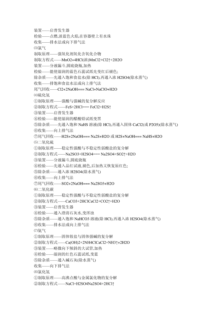 实验室制法大全_第2页