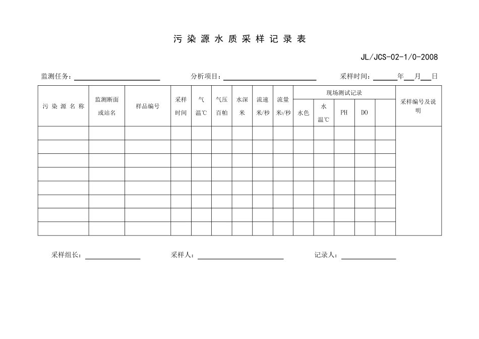 实验室原始记录表_第2页