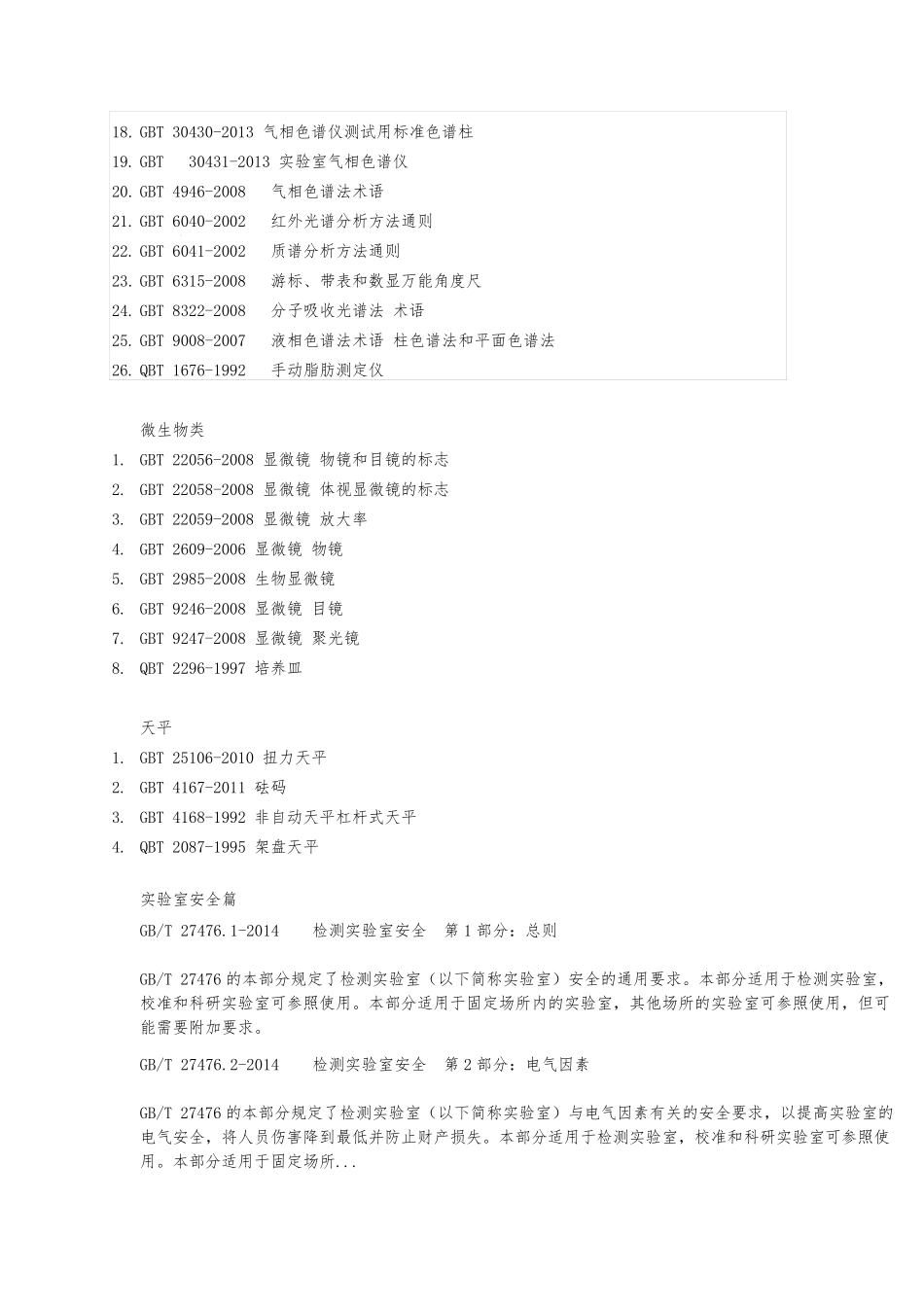 实验室常用标准大全_第3页