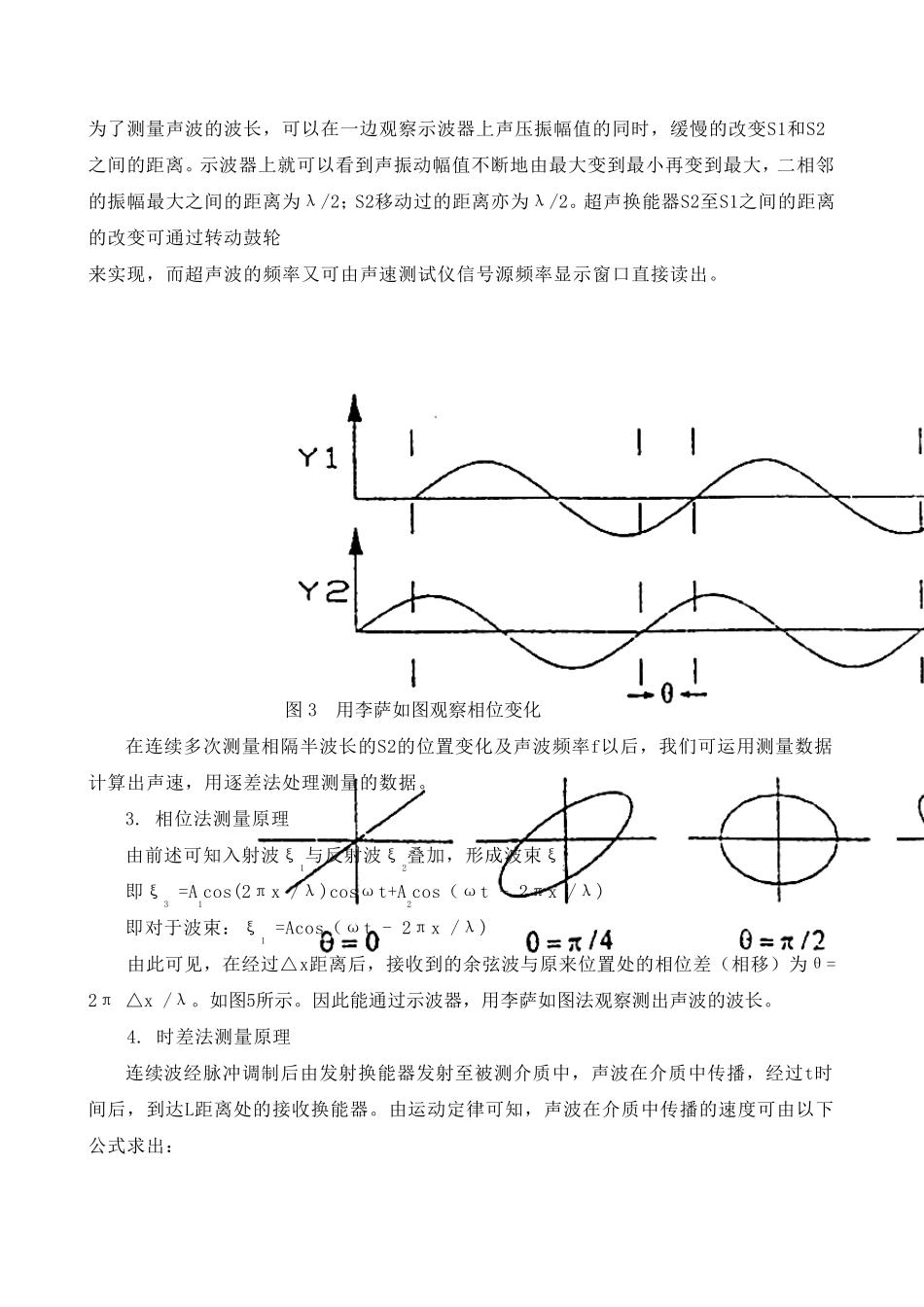 实验报告声速的测量_第3页