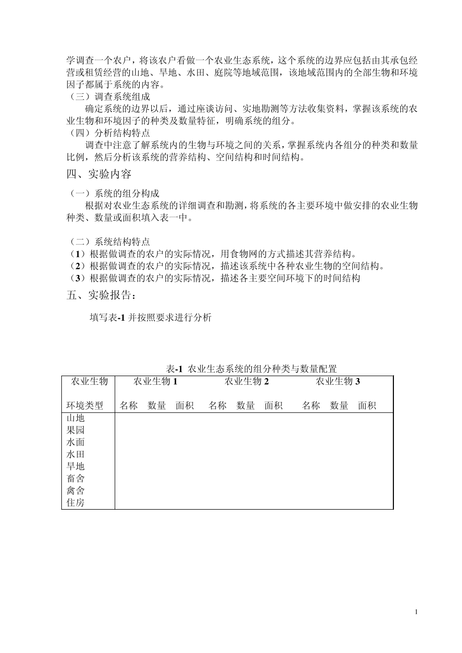 实验指导书《农业生态学》_第2页