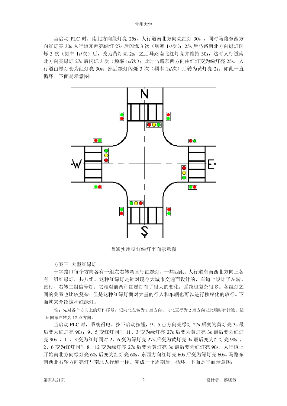 实验设计红绿灯PLC编程_第2页