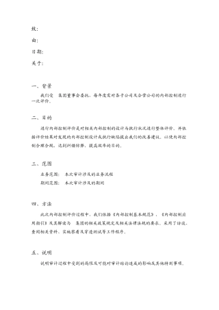 审计报告全部资料