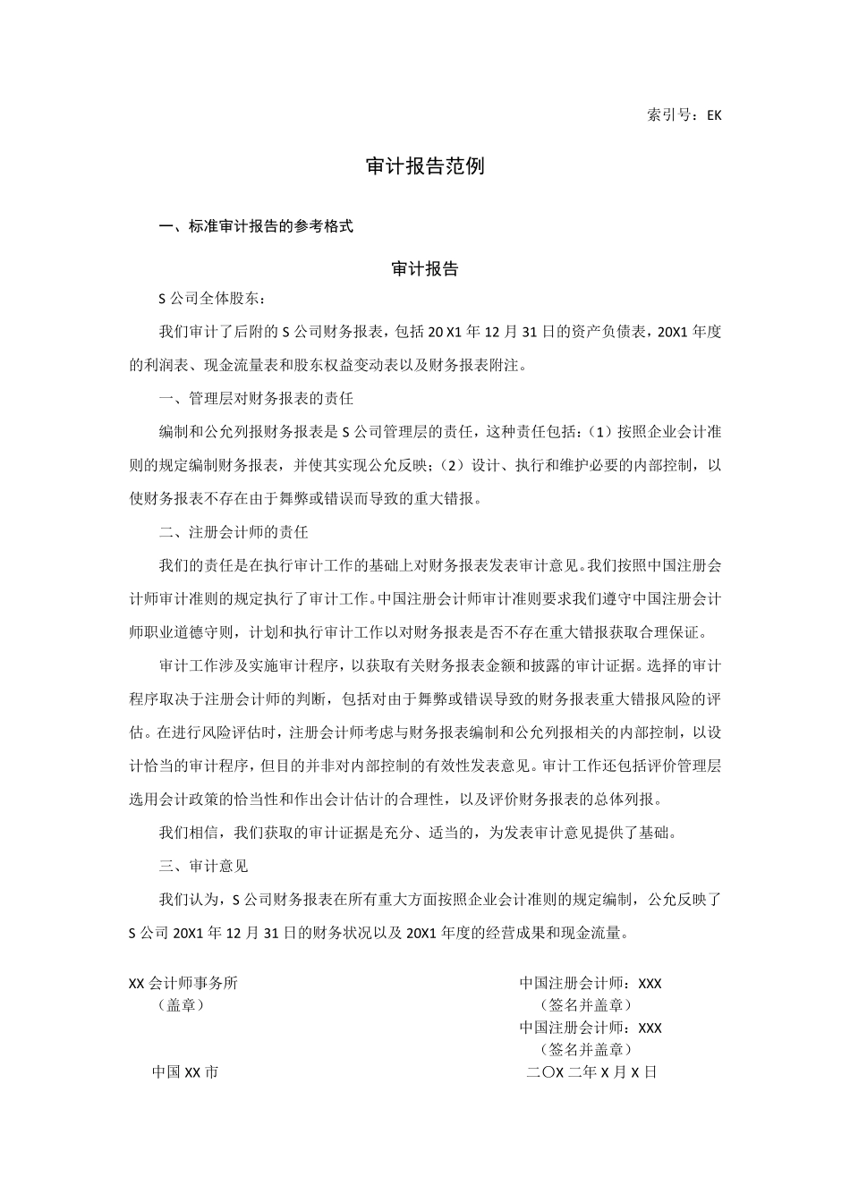 审计报告范例_第1页