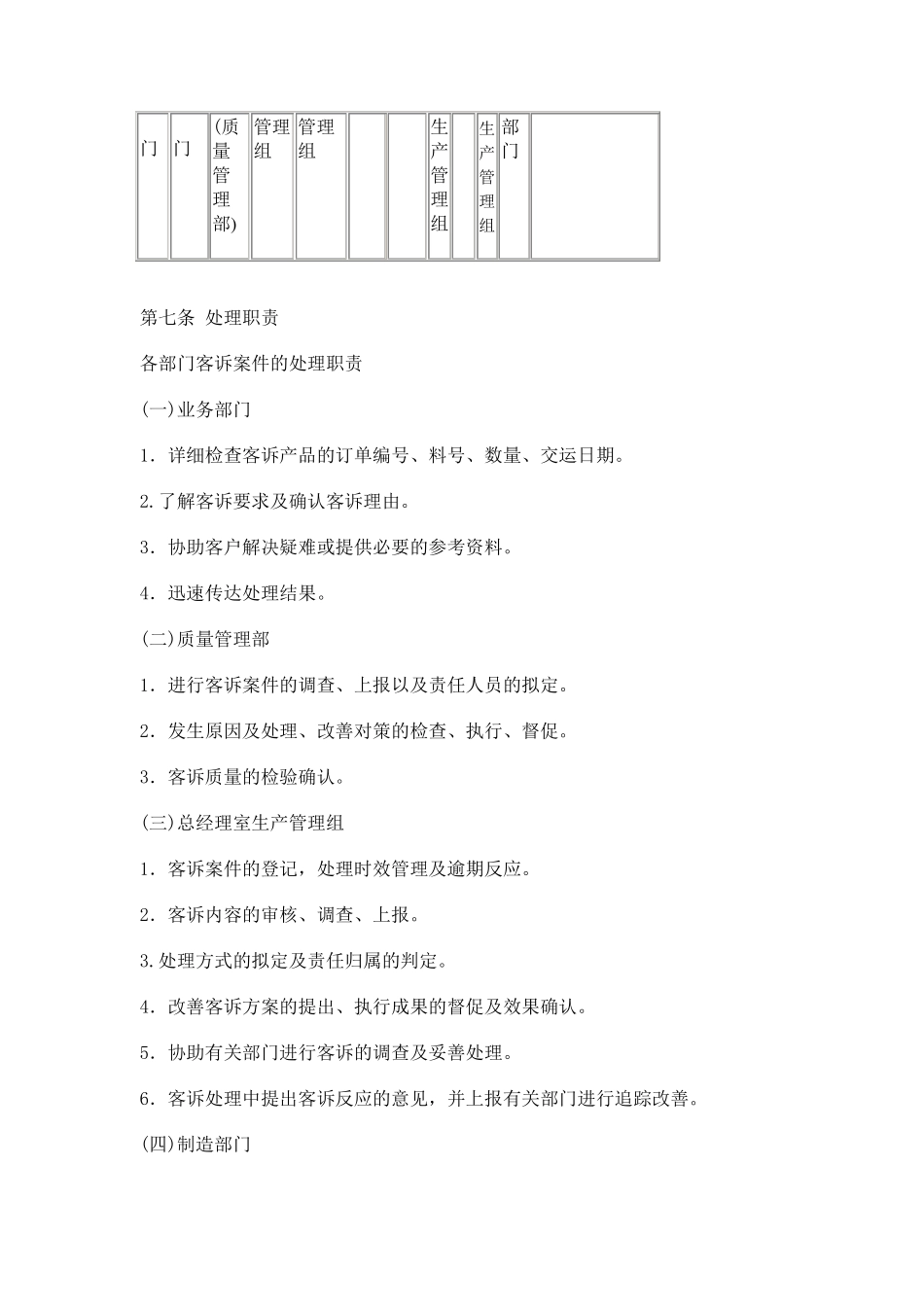 客户投诉管理制度_第2页