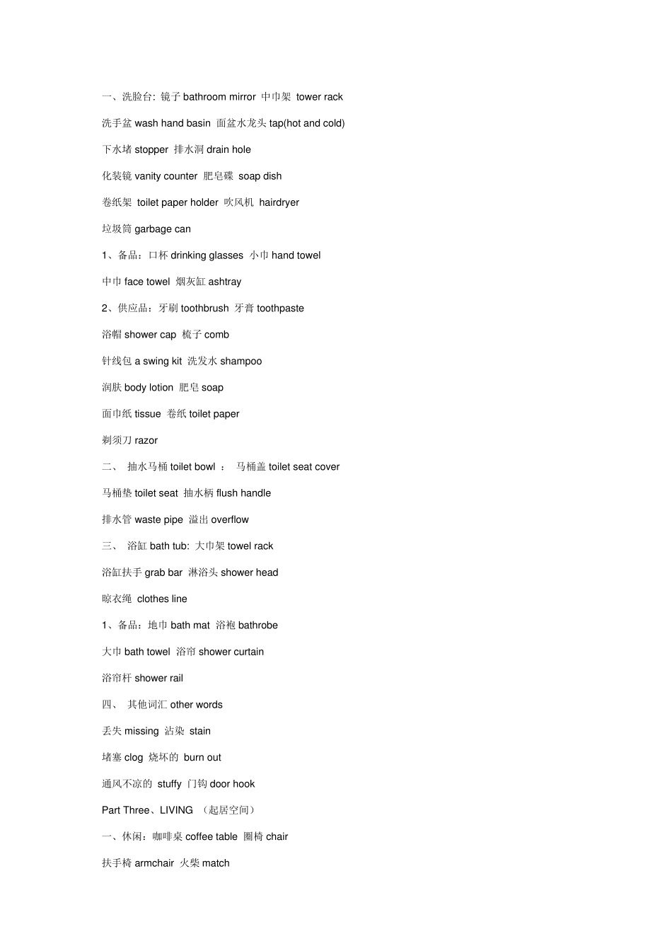 客房英语大全_第2页