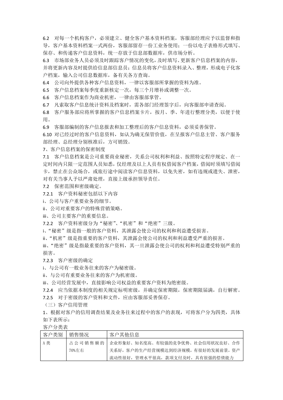 客服部管理制度与流程_第3页