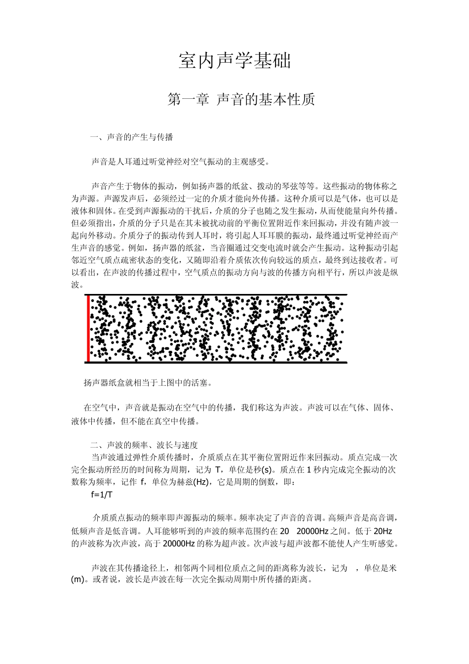 室内声学基础_第1页