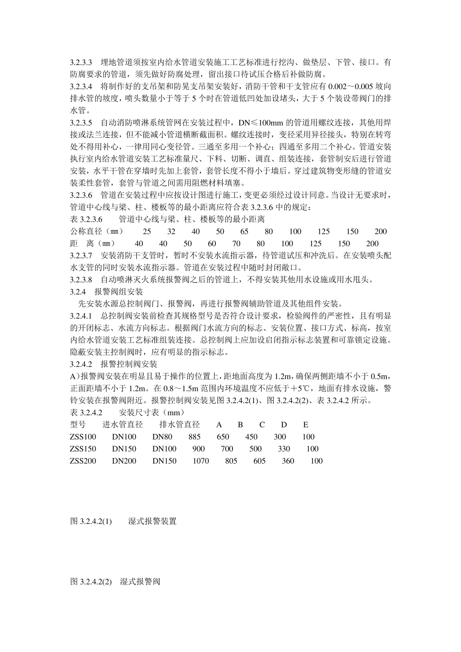 室内消防喷淋系统安装工艺标准_第3页
