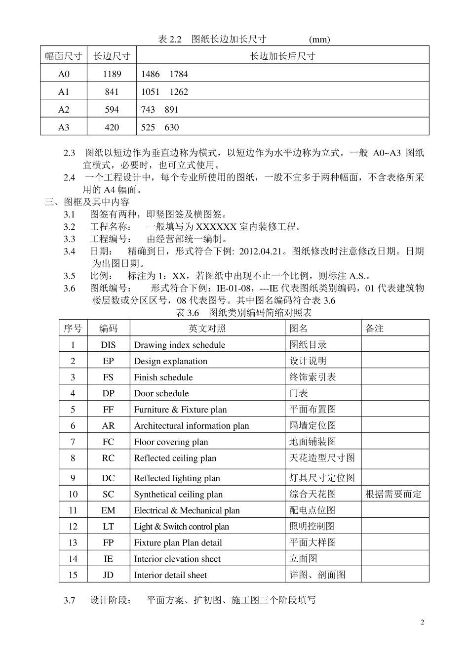 室内设计制图标准_第2页